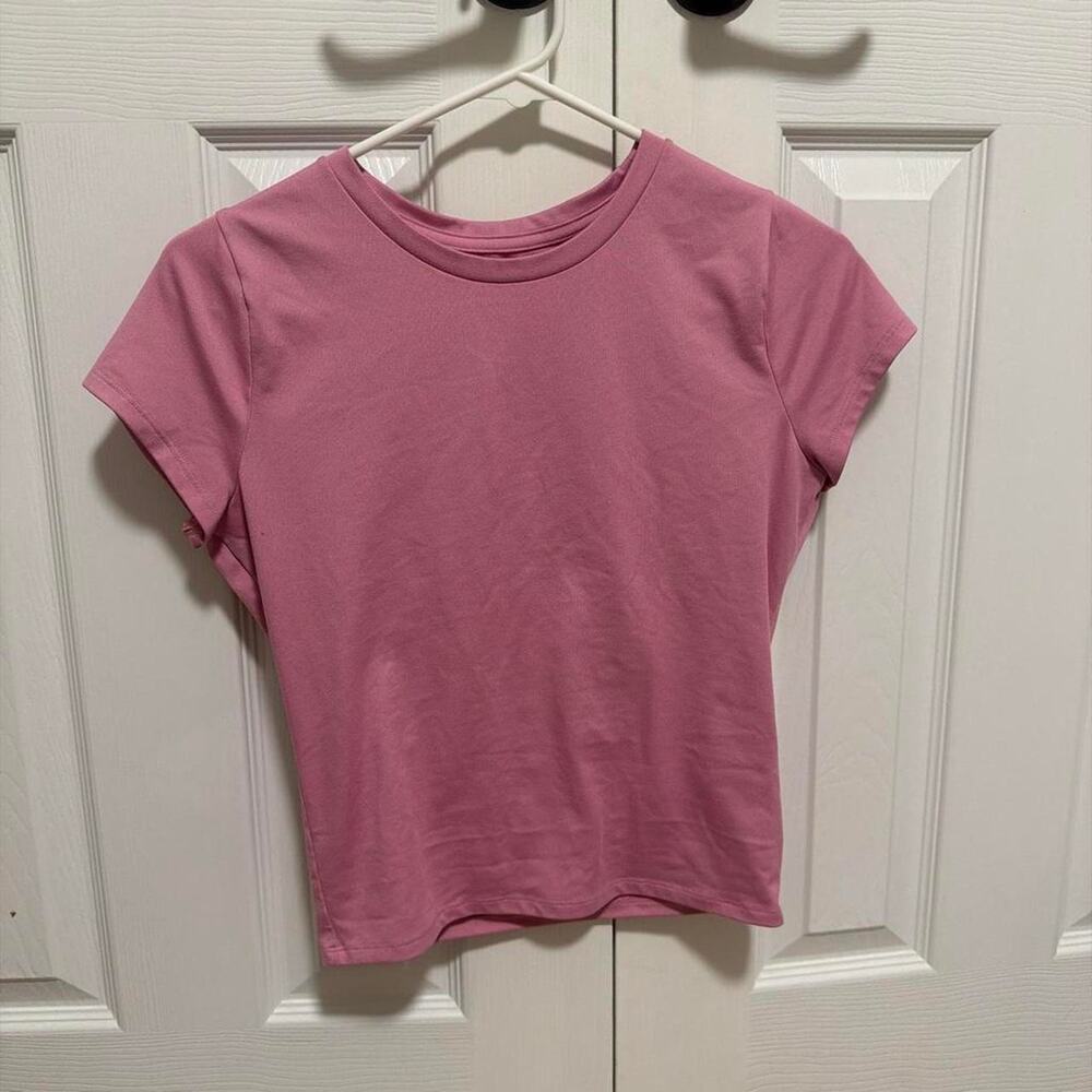 Pink baby tee babytee pastel